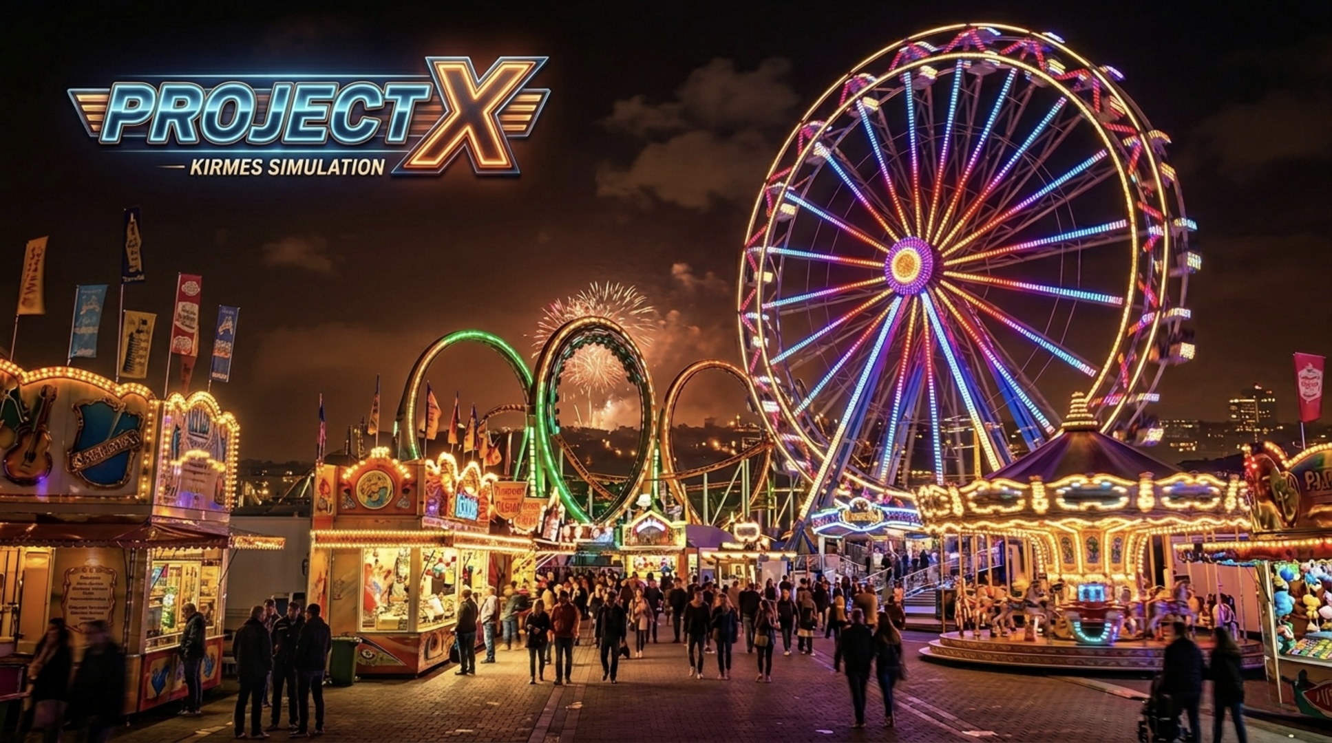 Gesamtansicht Kirmes